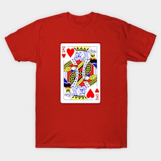 Leo King of Hearts T-Shirt